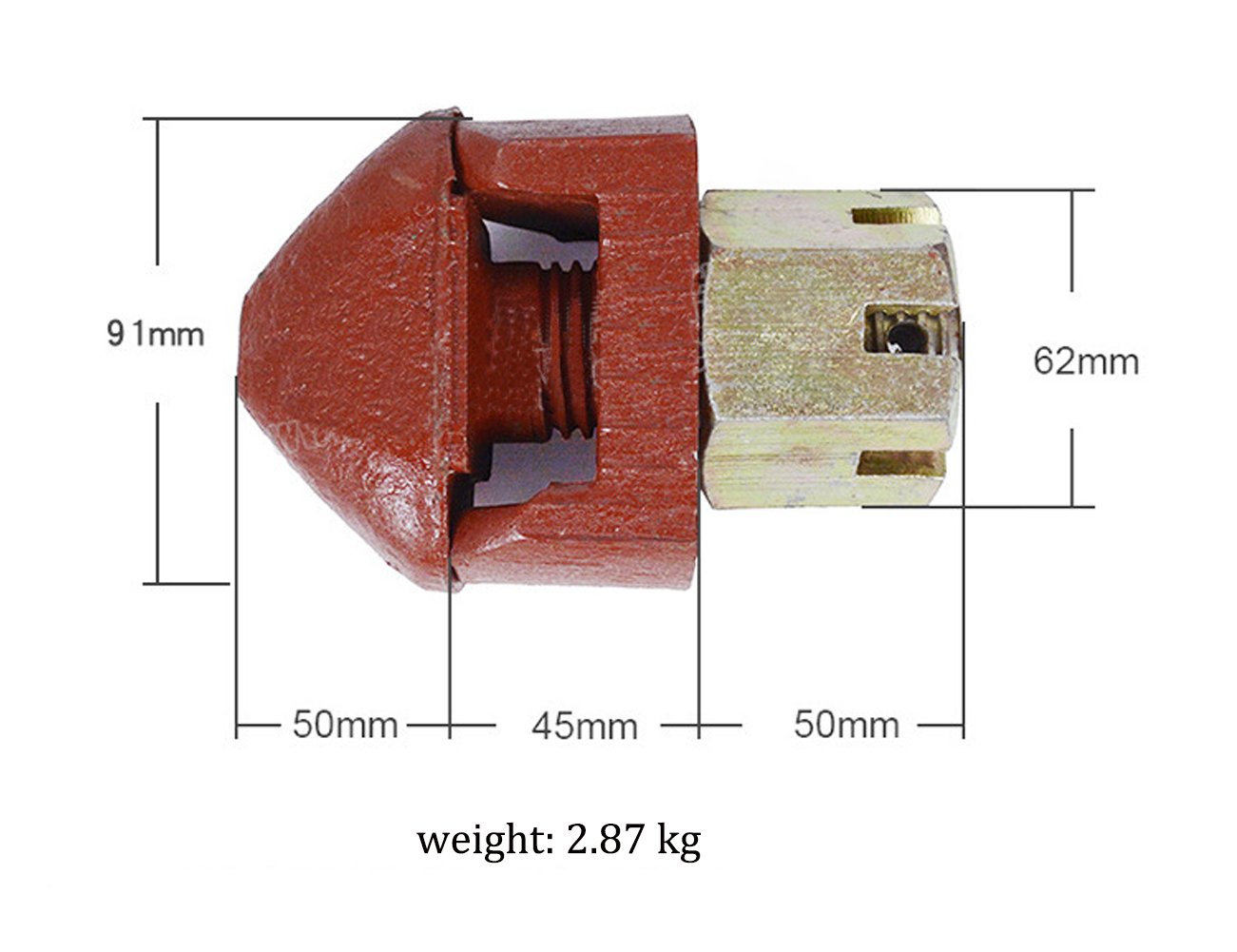 Container Twistlock Manul Twistlock Intermadiate Fixed base Mounting Midlock