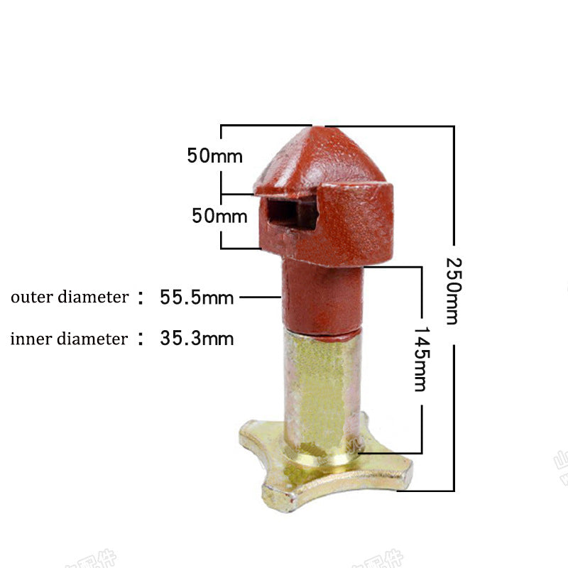 Container Twistlock Manul Twistlock Intermadiate Fixed base Mounting Midlock